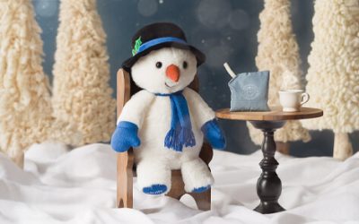 Snowbastian the Snowman Scentsy Buddy